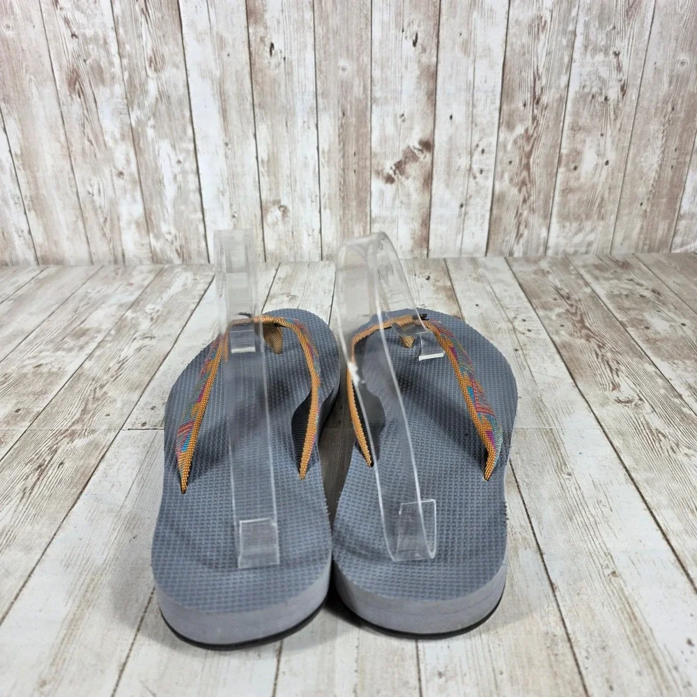 Teva Flip‎ Flops Thong Sandals Colorful Straps Casual Comfort Women's 10